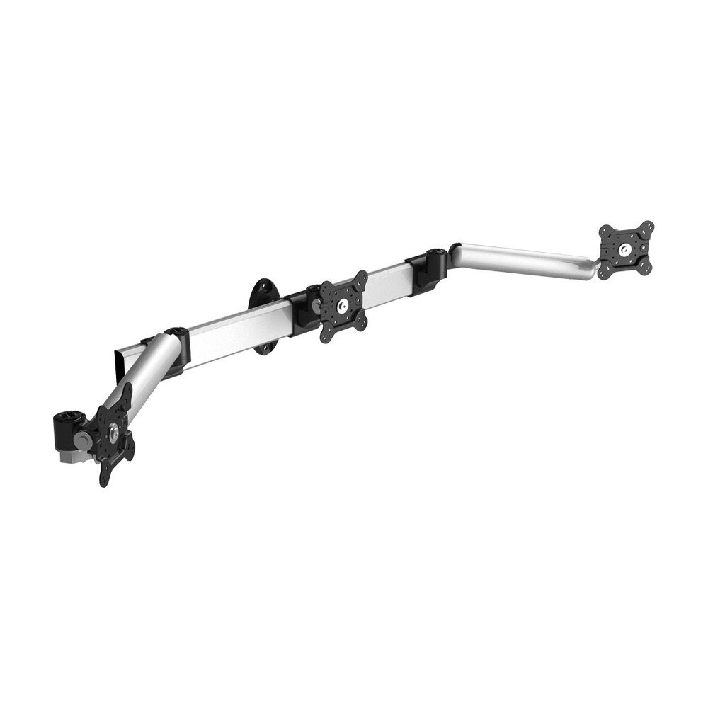 3 Monitor Wall Mount Low Profile w/ Spring Arm Quick Release - BL-W280