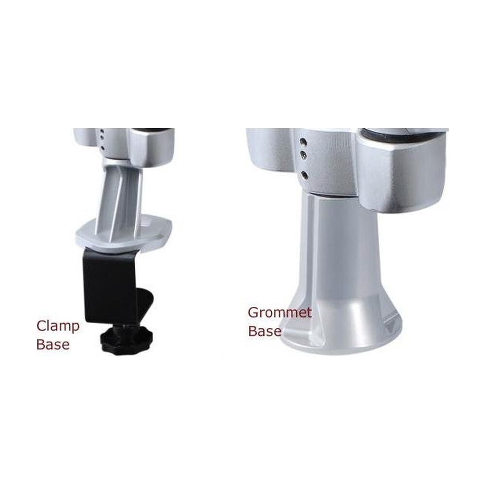 Quad Monitor Stand w/ Spring Arms & Quick Release - DM-C4SA5-S
