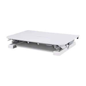 Sit-Stand Desk Converter - Dynamically Height Adjustable White