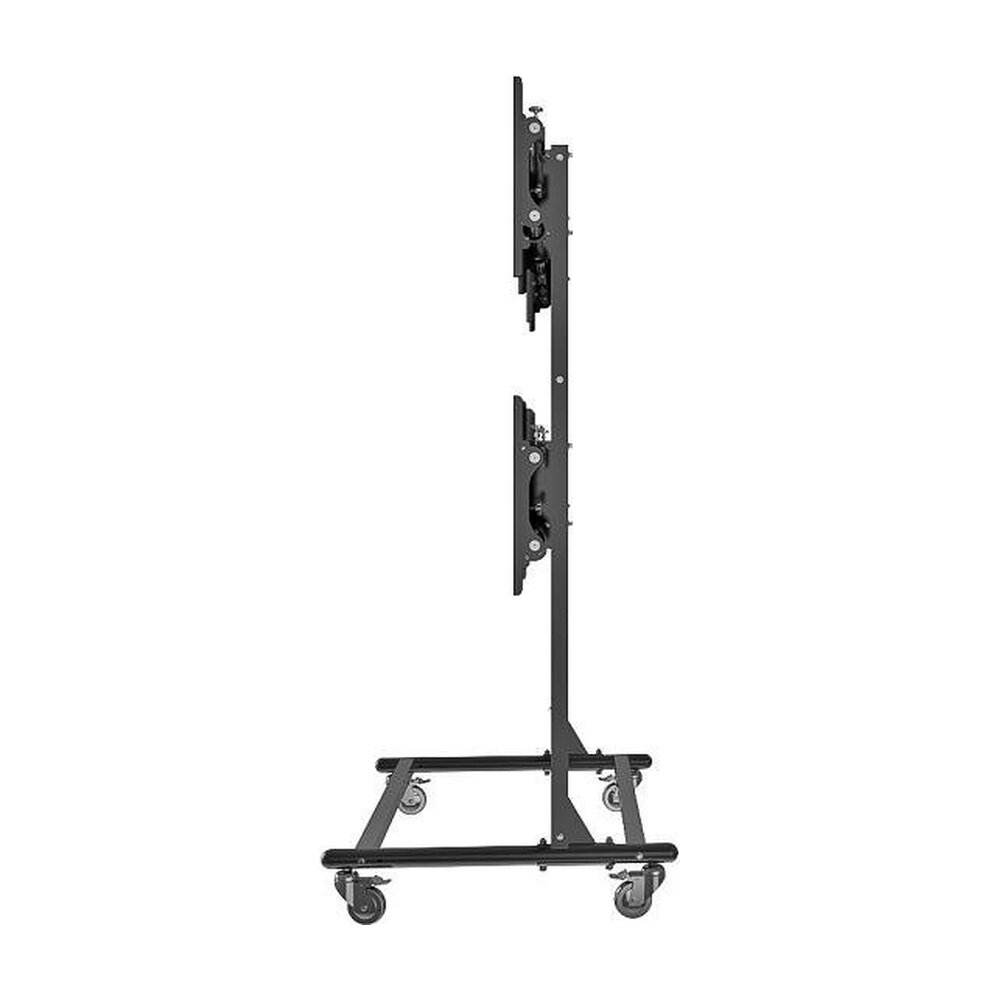 46 to 60" 2X2 Video Wall Mount w/ Wheels - Micro Adjustable - CT-OS2X2-4660