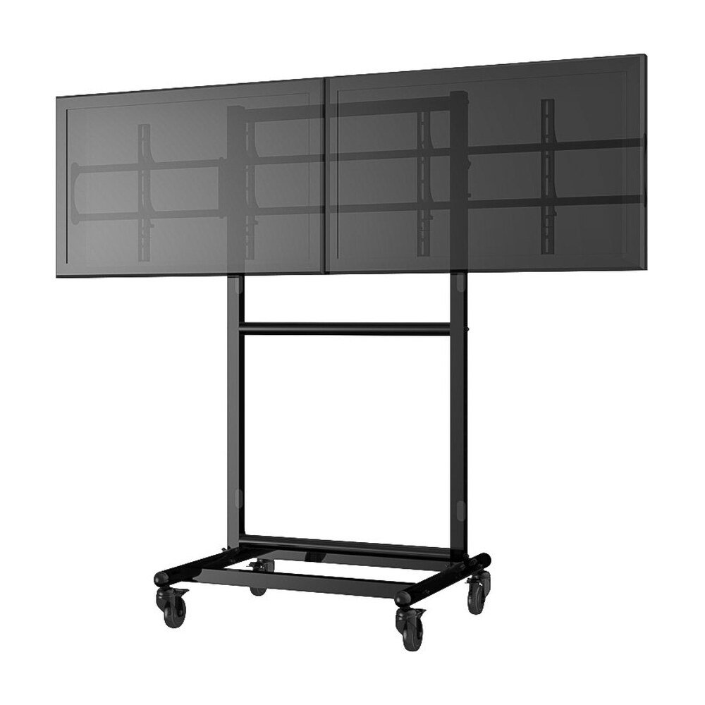 32 to 46" Dual TV Cart - Adjustable, Mobile & Ergonomic - CT-OS37