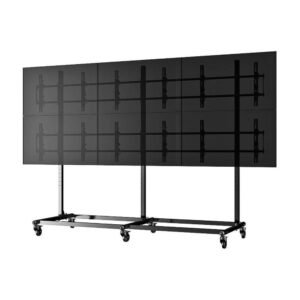 Micro-Adjustable Video Wall Cart/Stand For 46" (3x2)