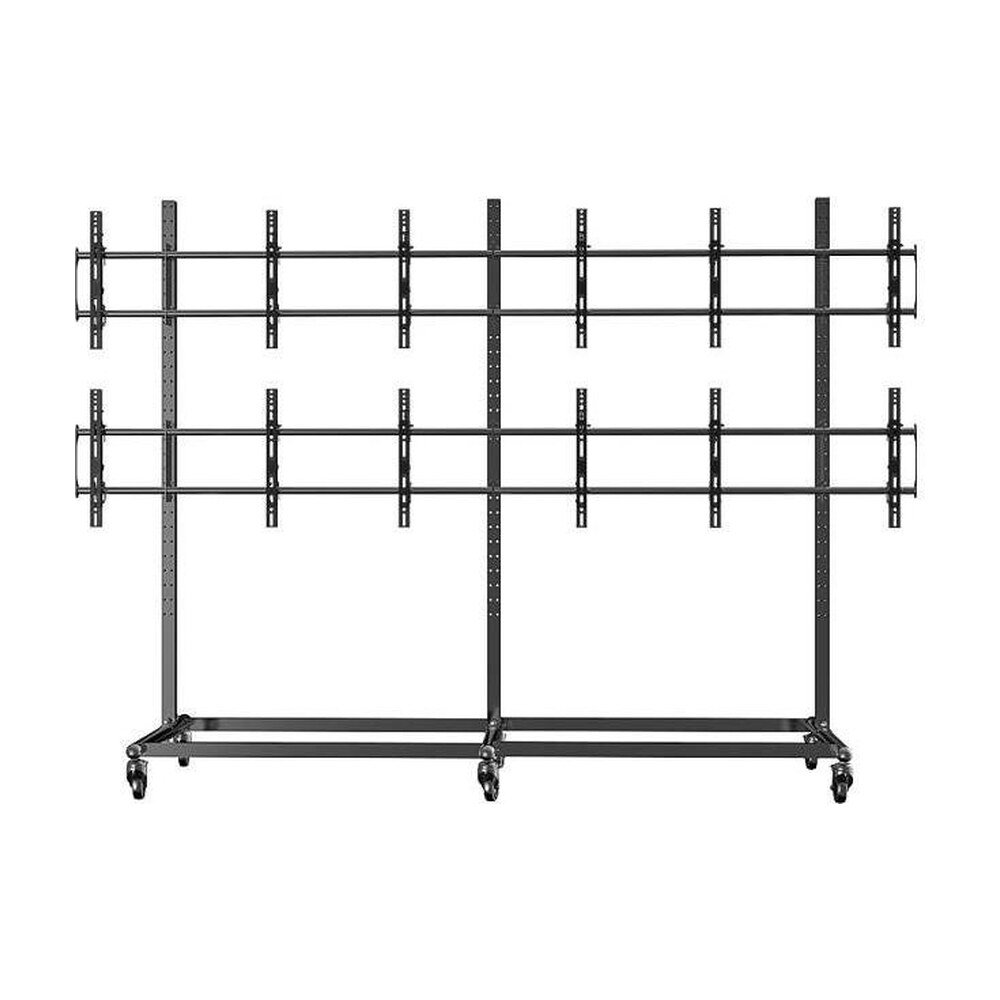 55" 3X2 Video Wall Mount w/ Wheels - Micro Adjustable - CT-OS3X2-55