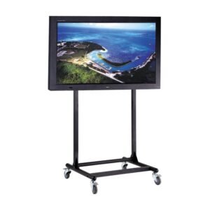 56 to 70" TV Cart - Adjustable, Mobile & Ergonomic
