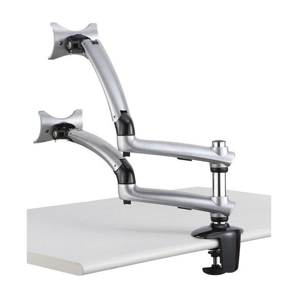 Dual Monitor Desk Mount for Apple w/ Spring Arm DM-GSDA