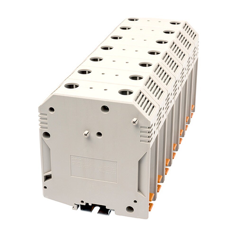DK150 — DIN rail terminal blocks, Feed through terminal blocks