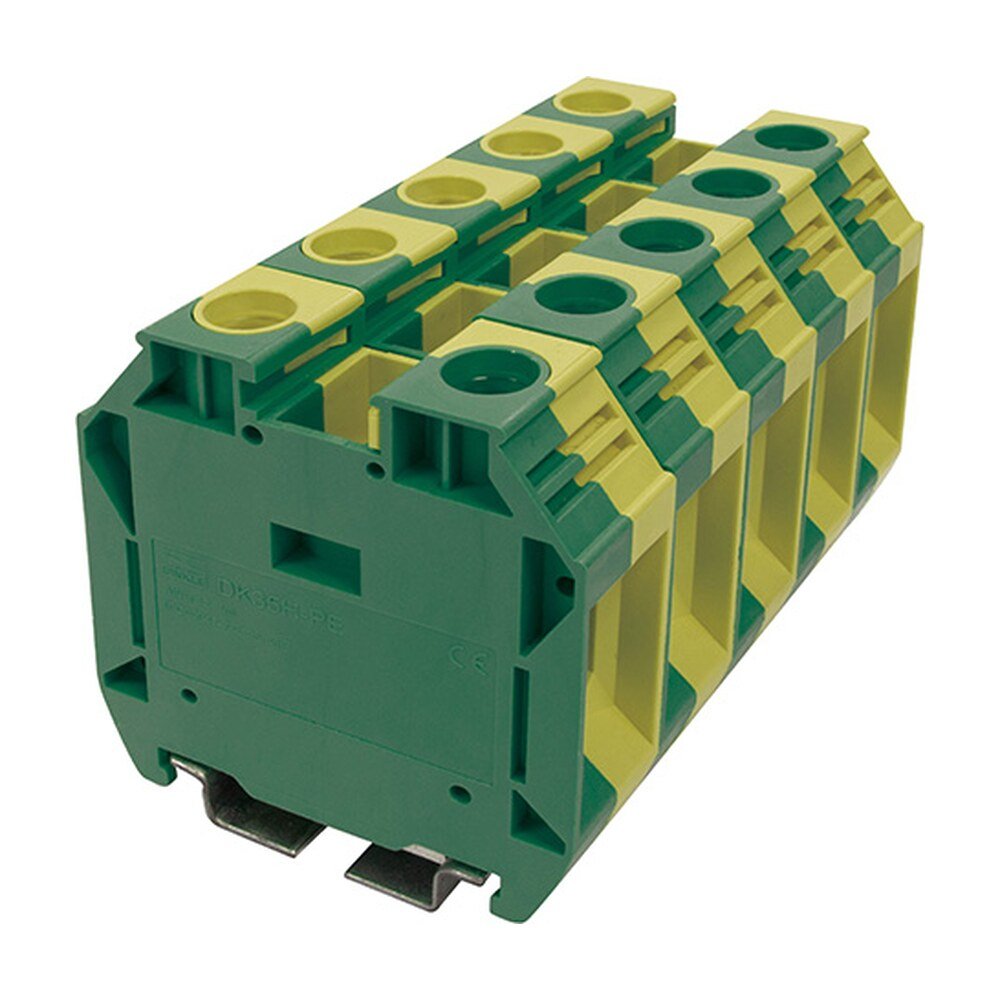 DK35H-PE — Grounding Terminal Block, Screw Connection