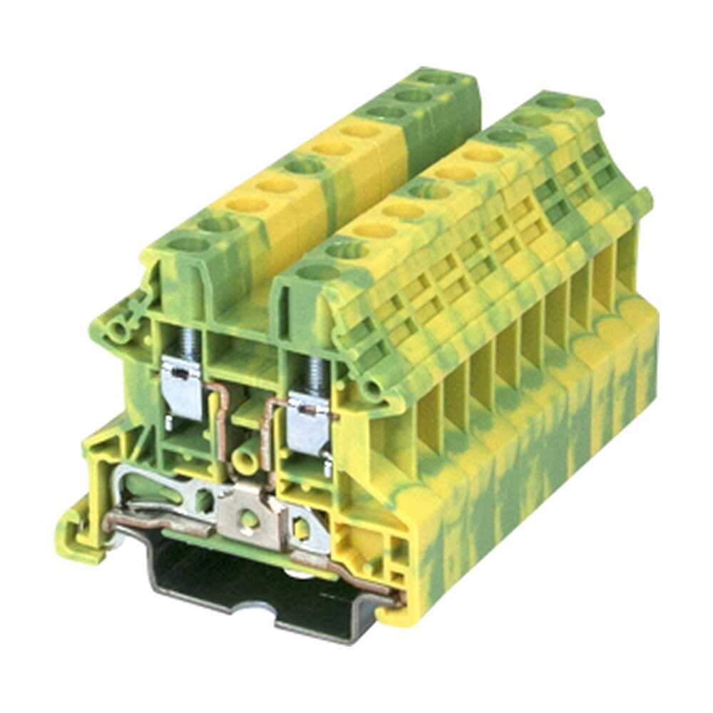 DK4N-PE — Grounding Terminal Block, Screw Connection