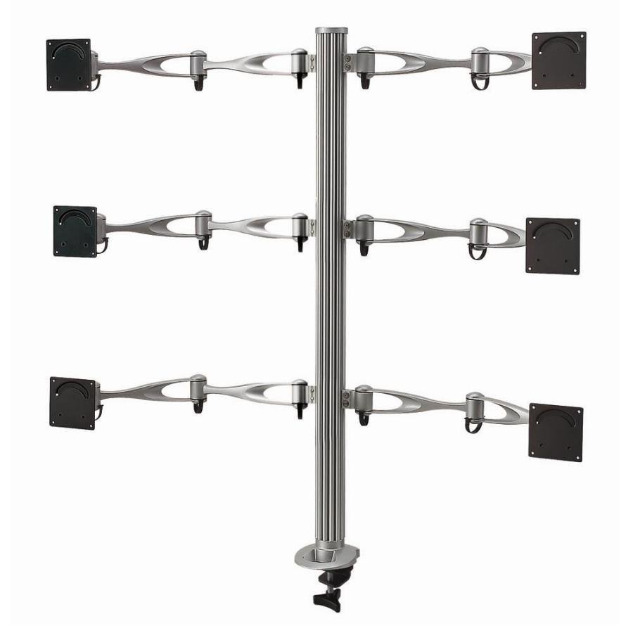6 Monitor Stand 2x3 w/ Full Swing Arms - DM-61A3