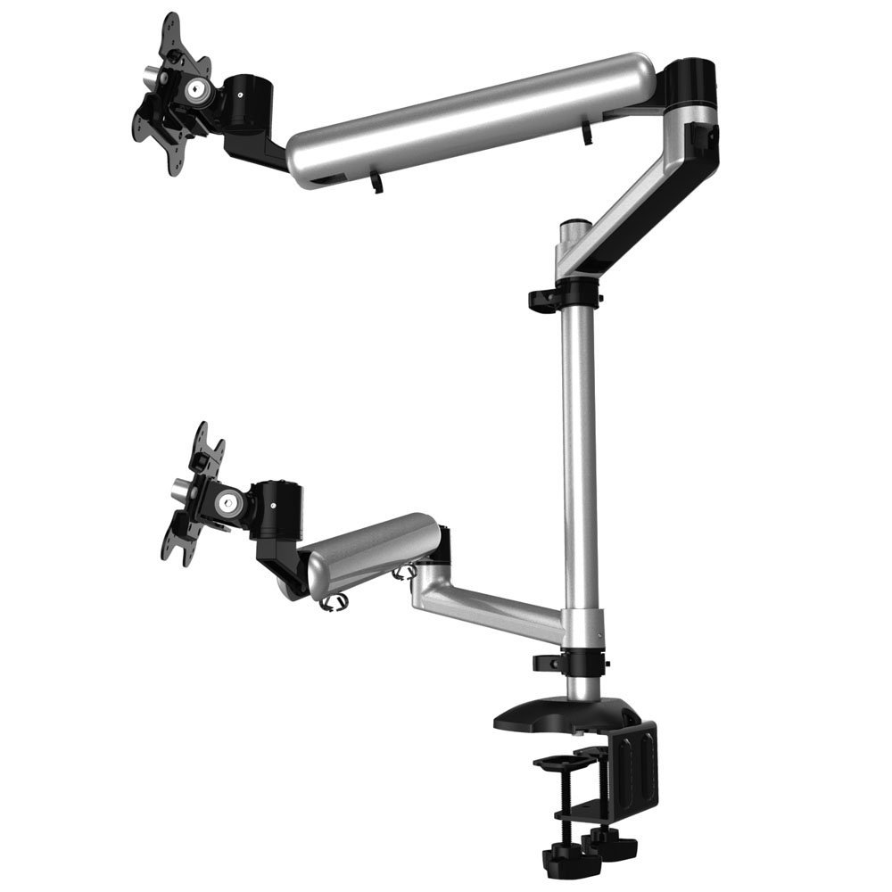 Dual Monitor Desk Mount for Apple Top Down or Side by Side - BL-AP22