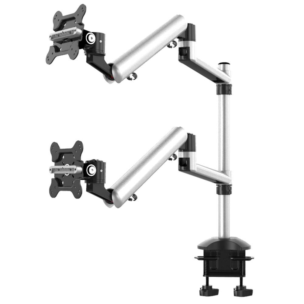 Dual Monitor Desk Mount for Apple Top Down or Side by Side - BL-AP22