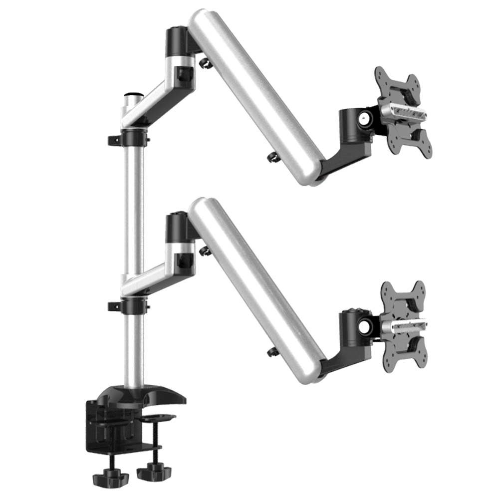 Dual Monitor Desk Mount for Apple Top Down or Side by Side - BL-AP22