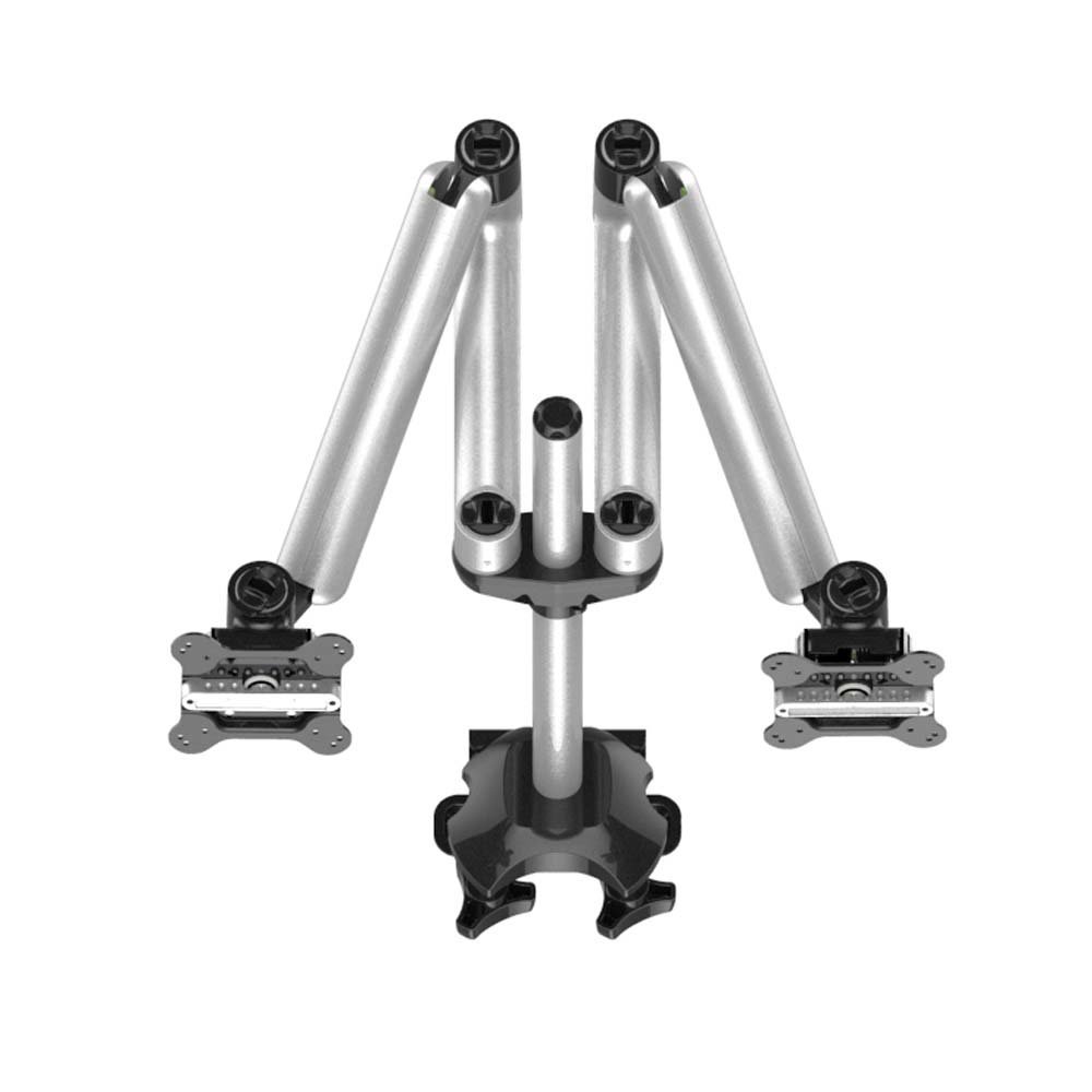 Dual Monitor Desk Mount for Apple w/ Full Motion & Quick Release - BL-AP23
