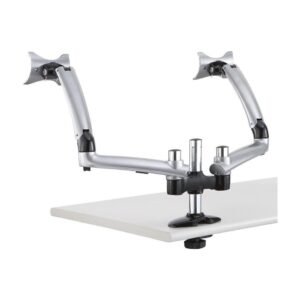 Dual Monitor Desk Mount for Apple w/ Spring Arm DM-GS2A