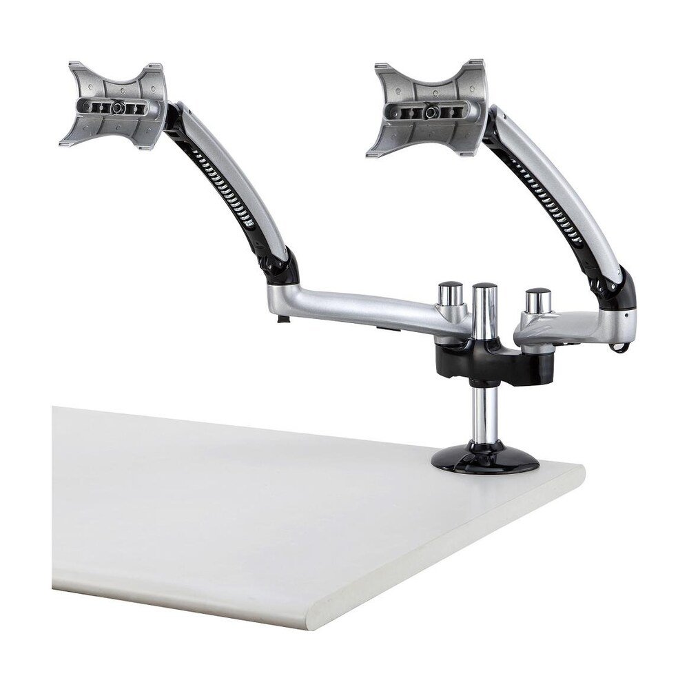 Dual Monitor Desk Mount for Apple w/ Spring Arm DM-GS2A