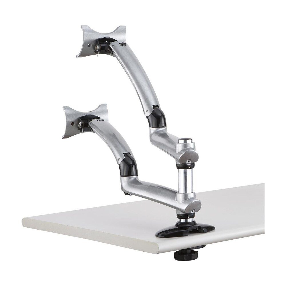 Dual Monitor Desk Mount for Apple w/ Spring Arm DM-GSDA