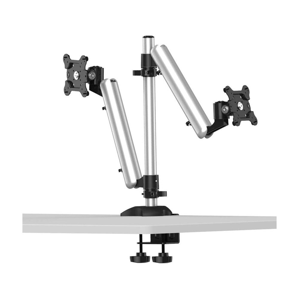 Dual Monitor Stand Top-Down w/ Quick Release & Spring Arms - BL-DM134