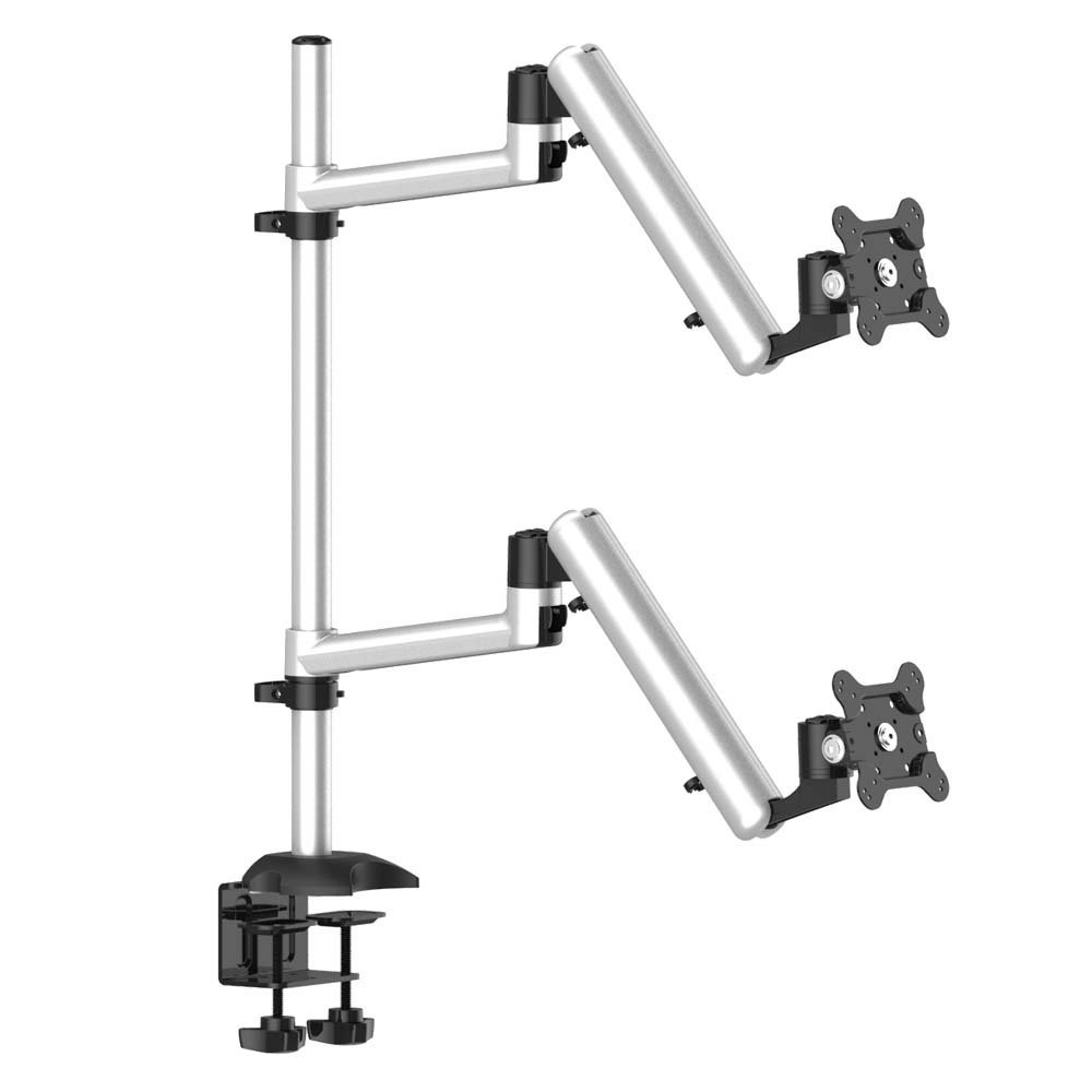 Dual Monitor Stand Side by Side or Up & Down Full Motion - BL-DM135