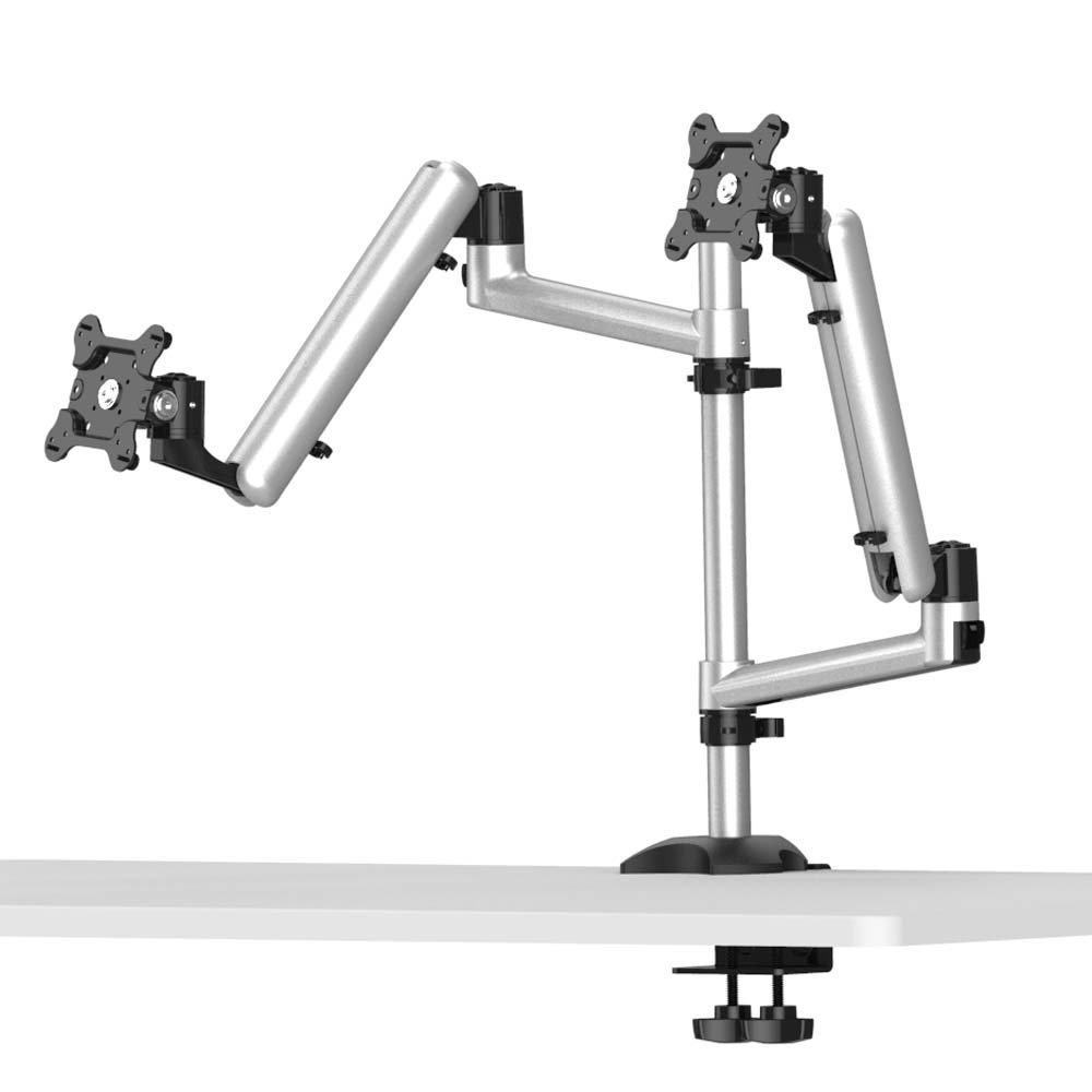 Dual Monitor Stand Side by Side or Up & Down Full Motion - BL-DM135