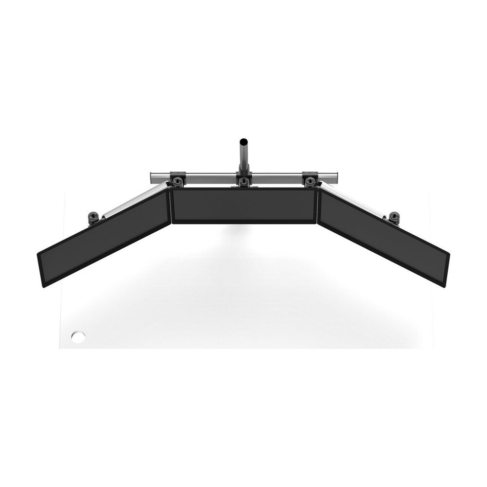Triple Monitor Desk Mount w/ Quick Release Spring Arms & Low Profile - BL-DM164