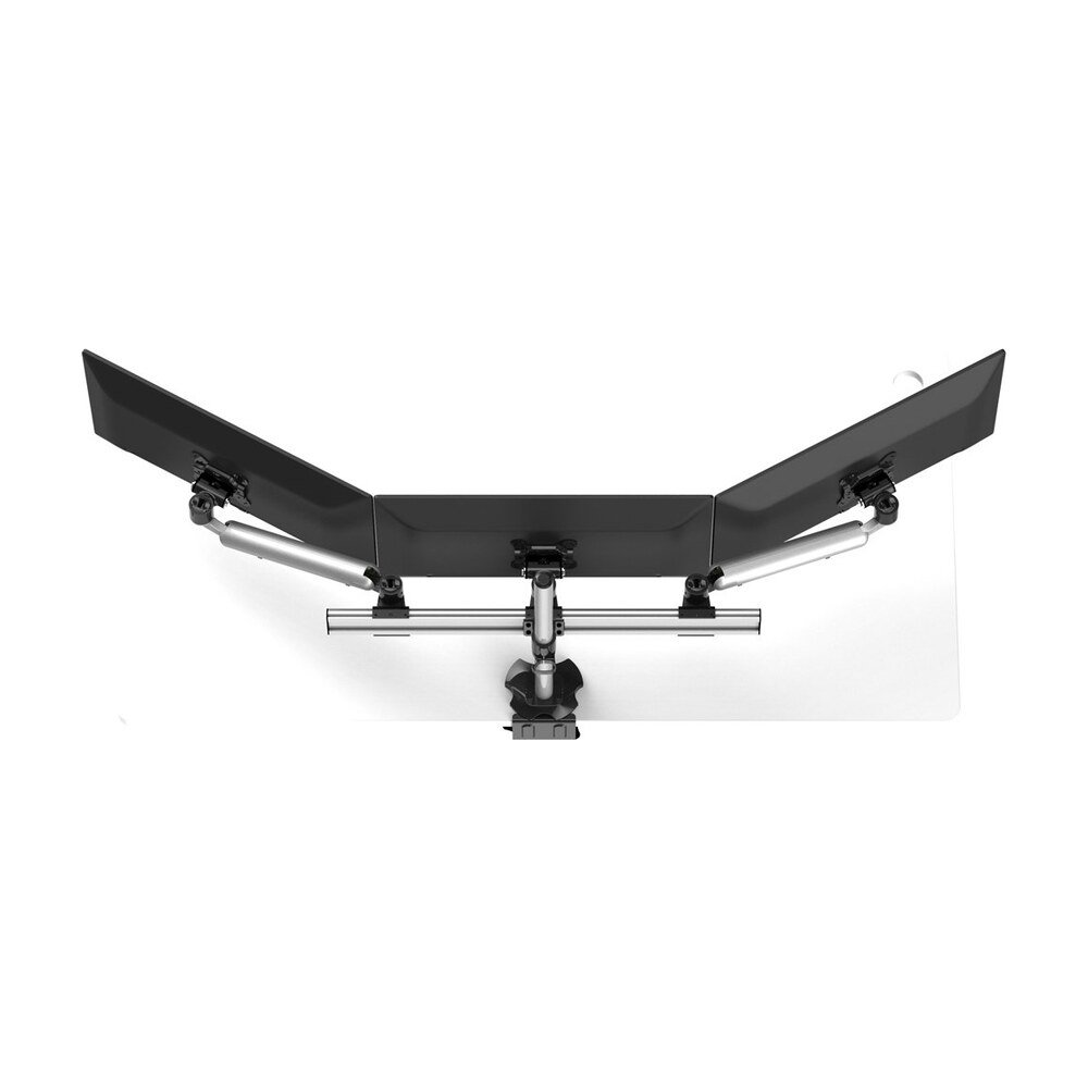 Triple Monitor Desk Mount w/ Quick Release Spring Arms & Low Profile - BL-DM164