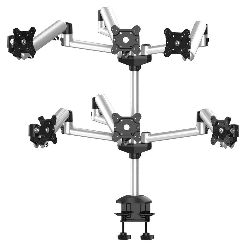 6 Monitor Stand 3X2 w/ Independent Full Motion & Quick Release - BL-DM141