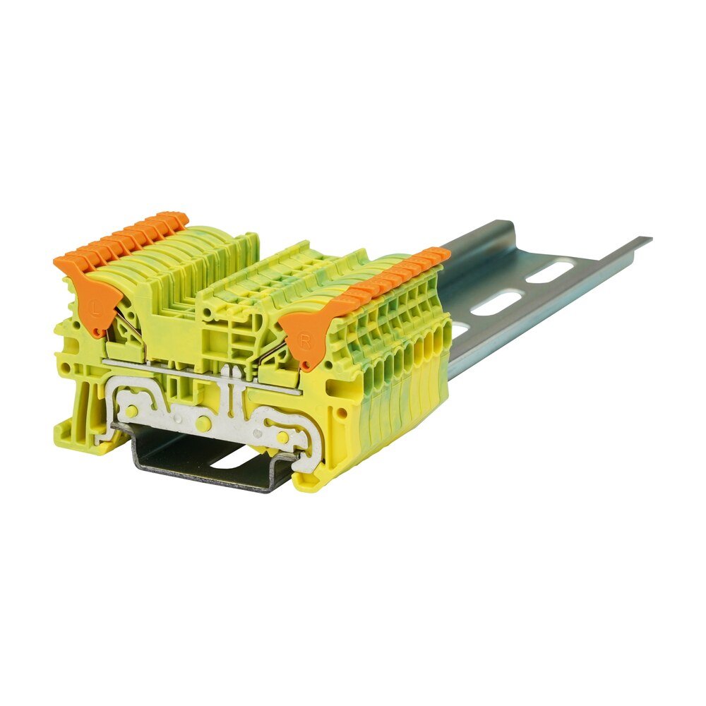 DPH1.5-PE — Grounding Terminal Block, Push-in Design