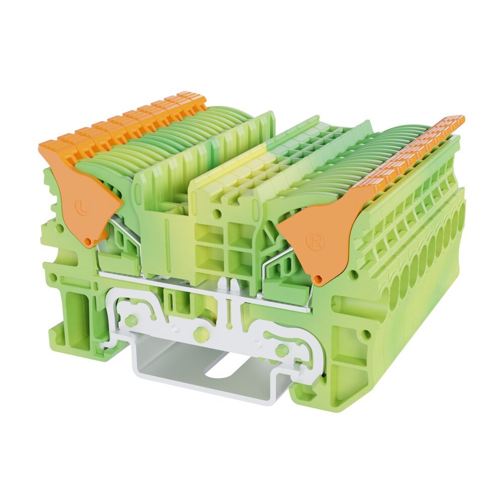 DPH2.5-PE — Grounding Terminal Block, Push-in Design