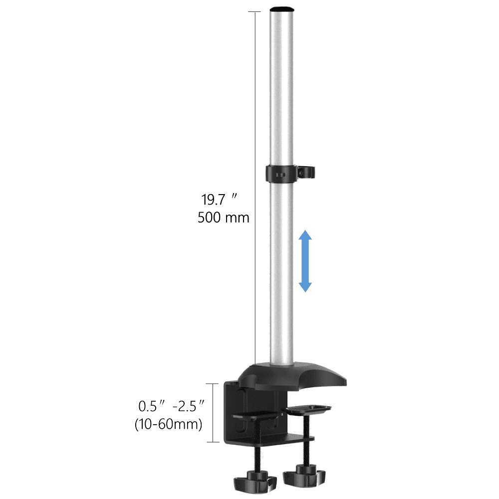 Triple Monitor Desk Mount for Apple Full Motion w/ Quick Release - BL-AP24