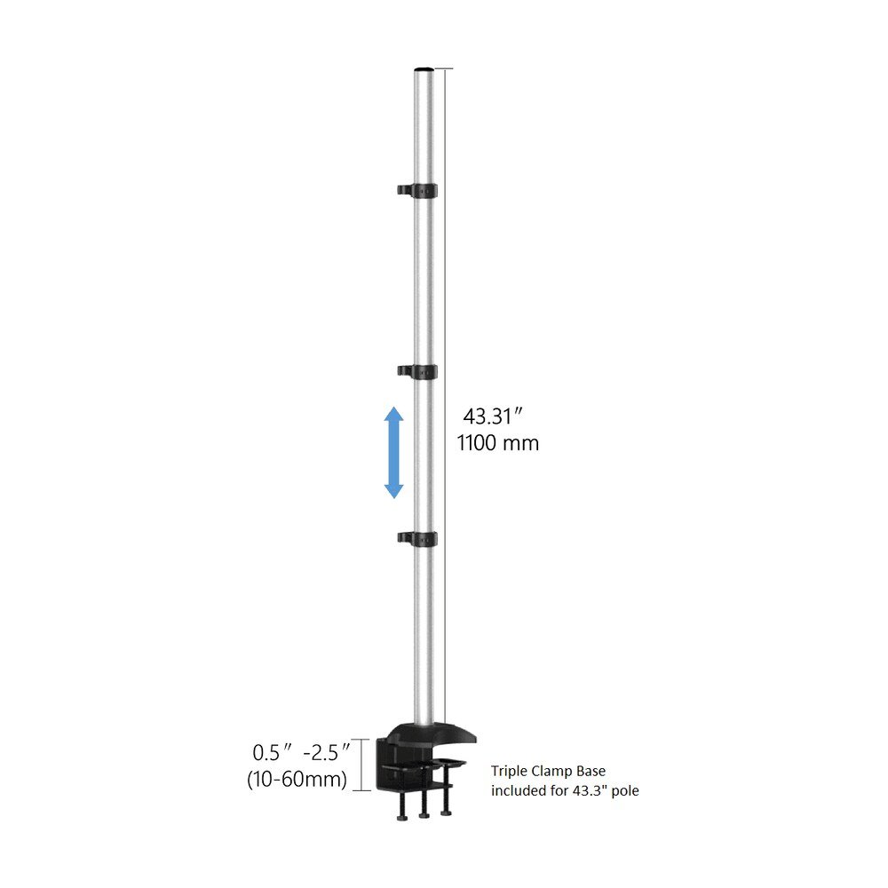 Apple Monitor Mount for Desk Low Profile w/ Quick Release - BL-AP12
