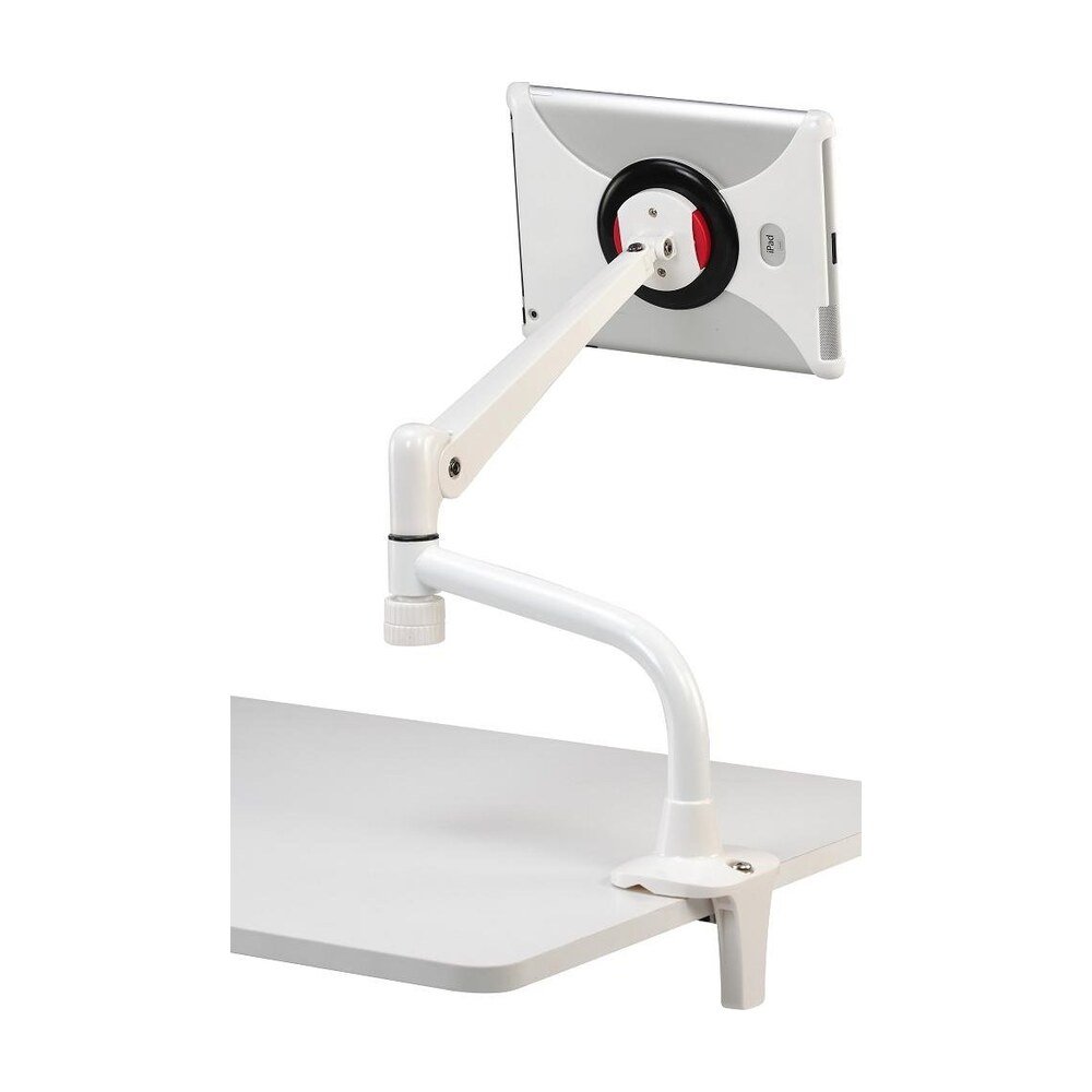 iPad & Tablet Mount for Desk Clamp w/ Articulating Arms - DTM-4