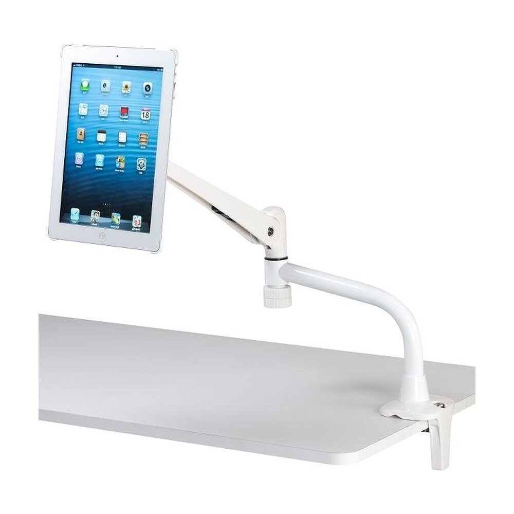 iPad & Tablet Mount for Desk Clamp w/ Articulating Arms - DTM-4