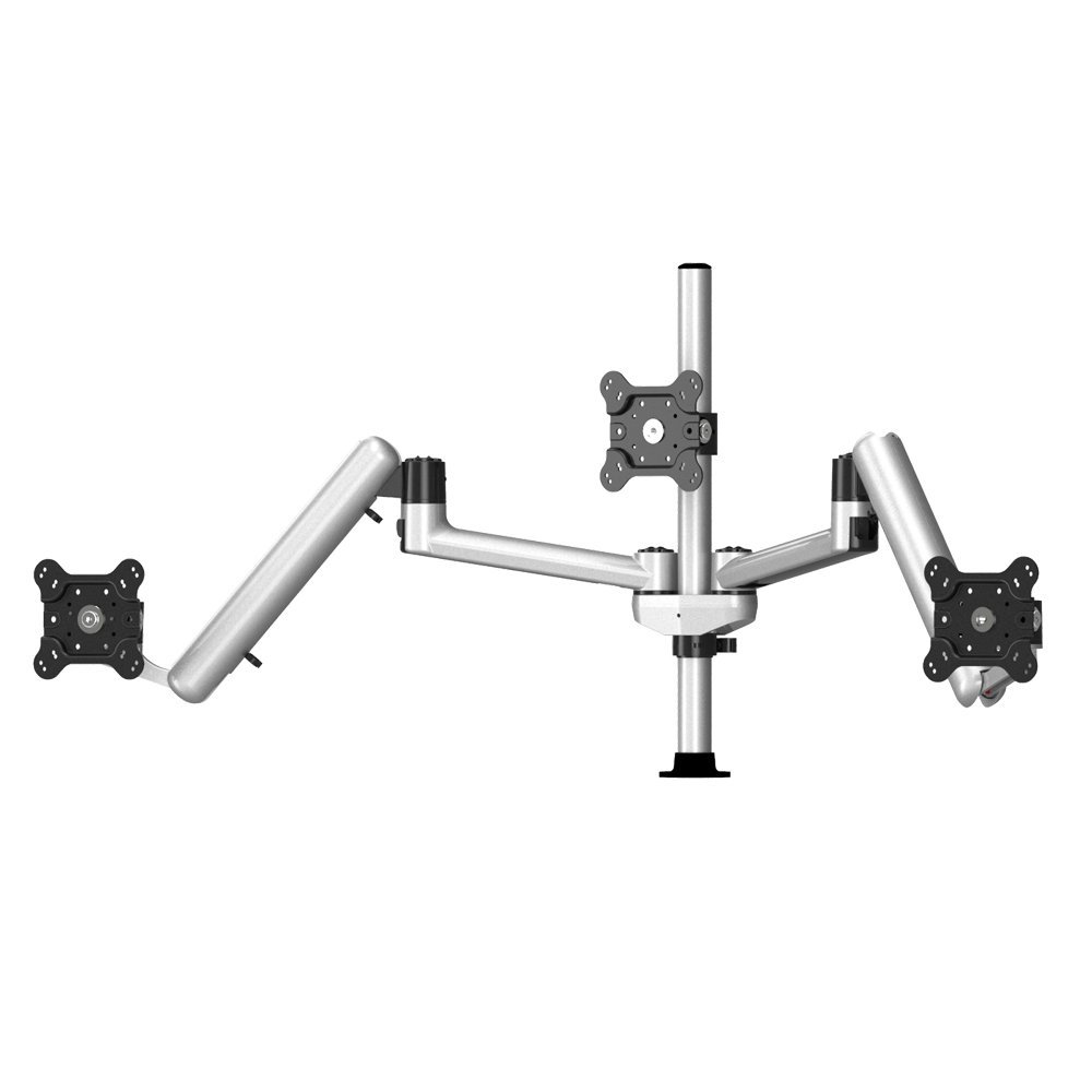 Triple Track Rail Mount Quick Release Oval or Straight w/ Spring Arms - BL-PT341