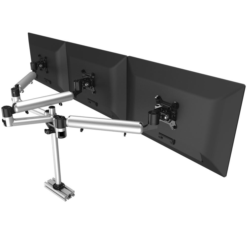 Triple Track Rail Mount w/ Independent Full Motion & Quick Release - BL-PT314