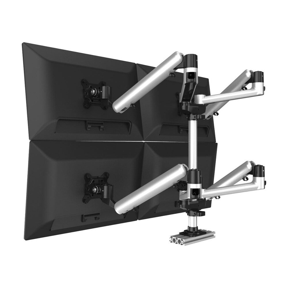 Quad Track Rail Mount w/ Independent Full Motion & Quick Release - BL-PT316