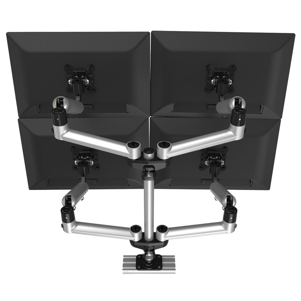 Quad Track Rail Mount w/ Independent Full Motion & Quick Release - BL-PT316