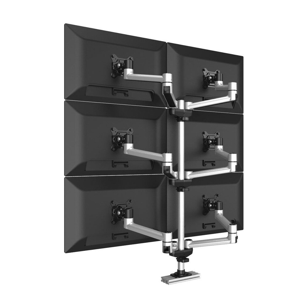 6 Track Rail Mount 3X2 w/ Quick Release Dual Arms - BL-PT319