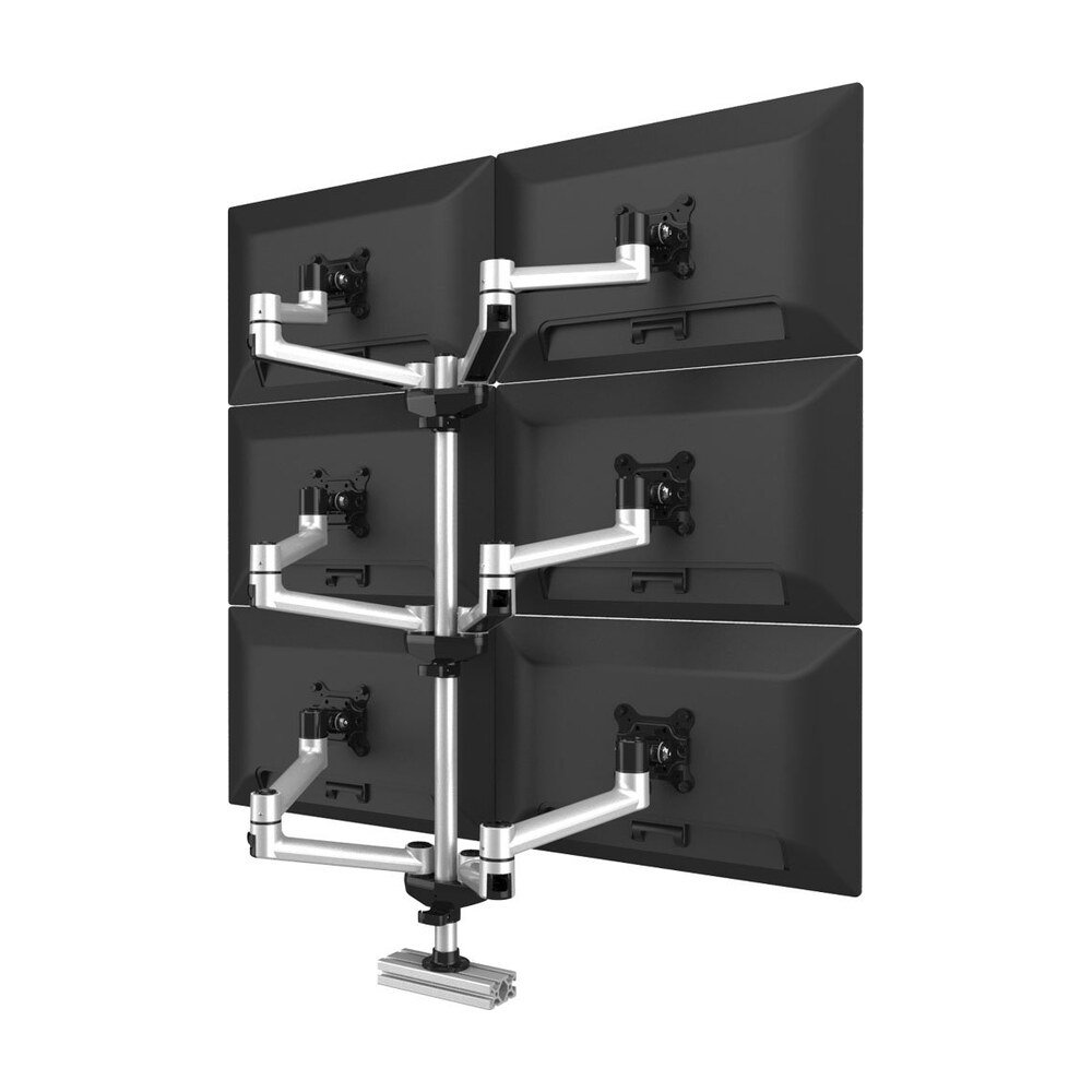 6 Track Rail Mount 3X2 w/ Quick Release Dual Arms - BL-PT319