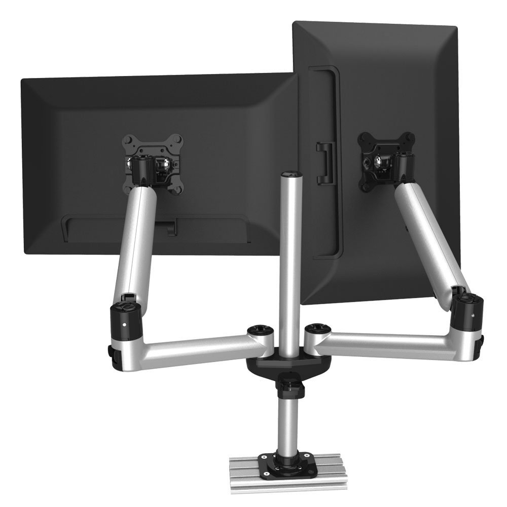 Dual Track Rail Mount w/ Independent Full Motion & Quick Release - BL-PT313