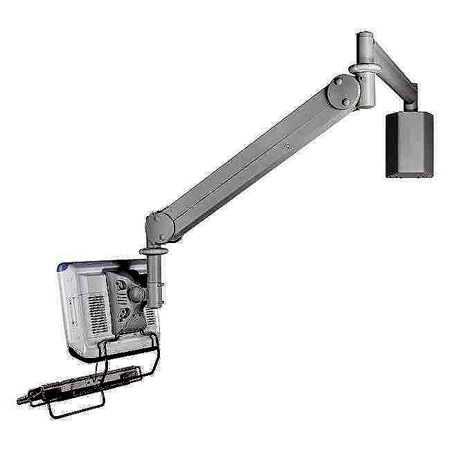 Monitor Arm - Long Reach w/ Keyboard Holder MW-M23PKN