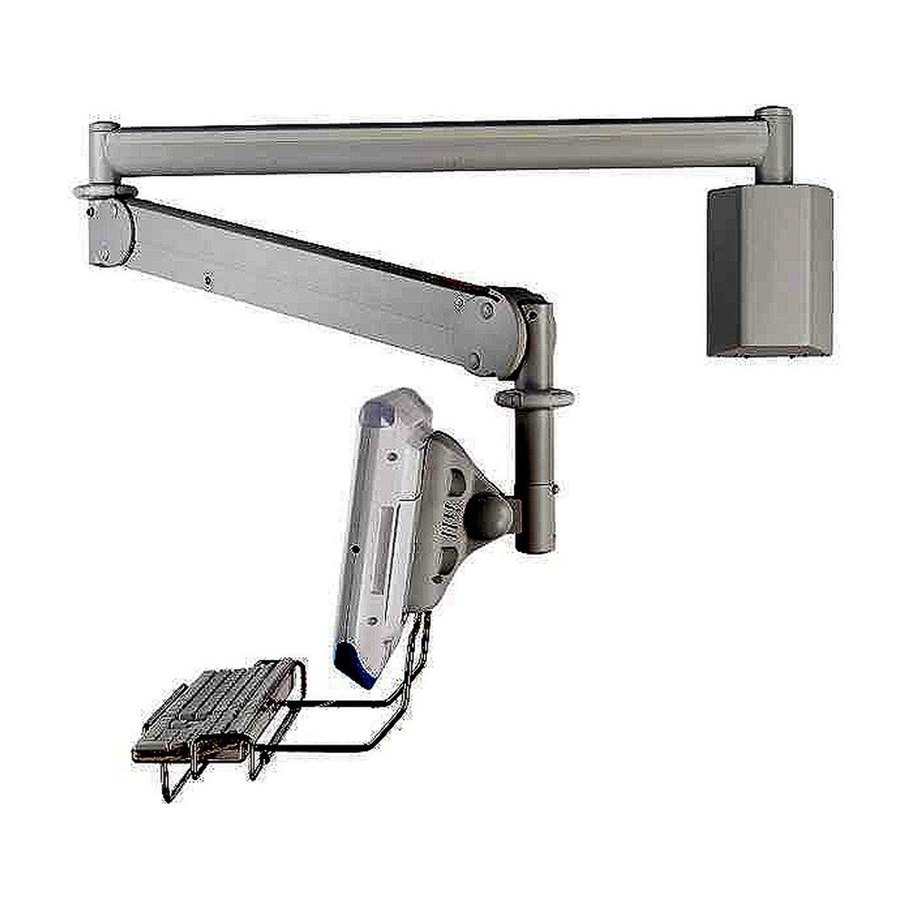 Monitor Arm - Long Reach w/ Keyboard Holder MW-M23PKN