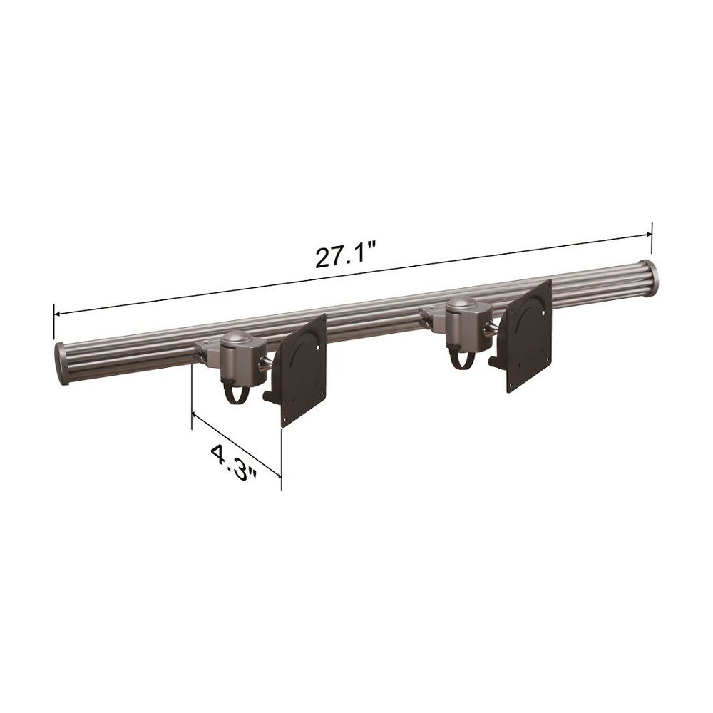 Dual Monitor Wall Mount w/ Short Arms Horizontal - HMW-21P1