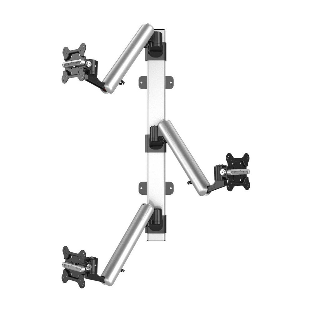Triple Monitor Wall Mount for Apple Height Adjustable w/ Quick Release - BL-AW73