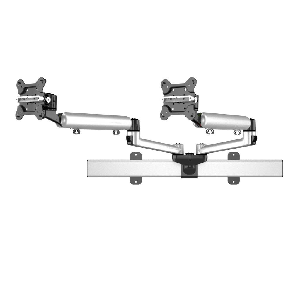 Dual Monitor Wall Mount for Apple Articulating w/ Quick Release - BL-AW64