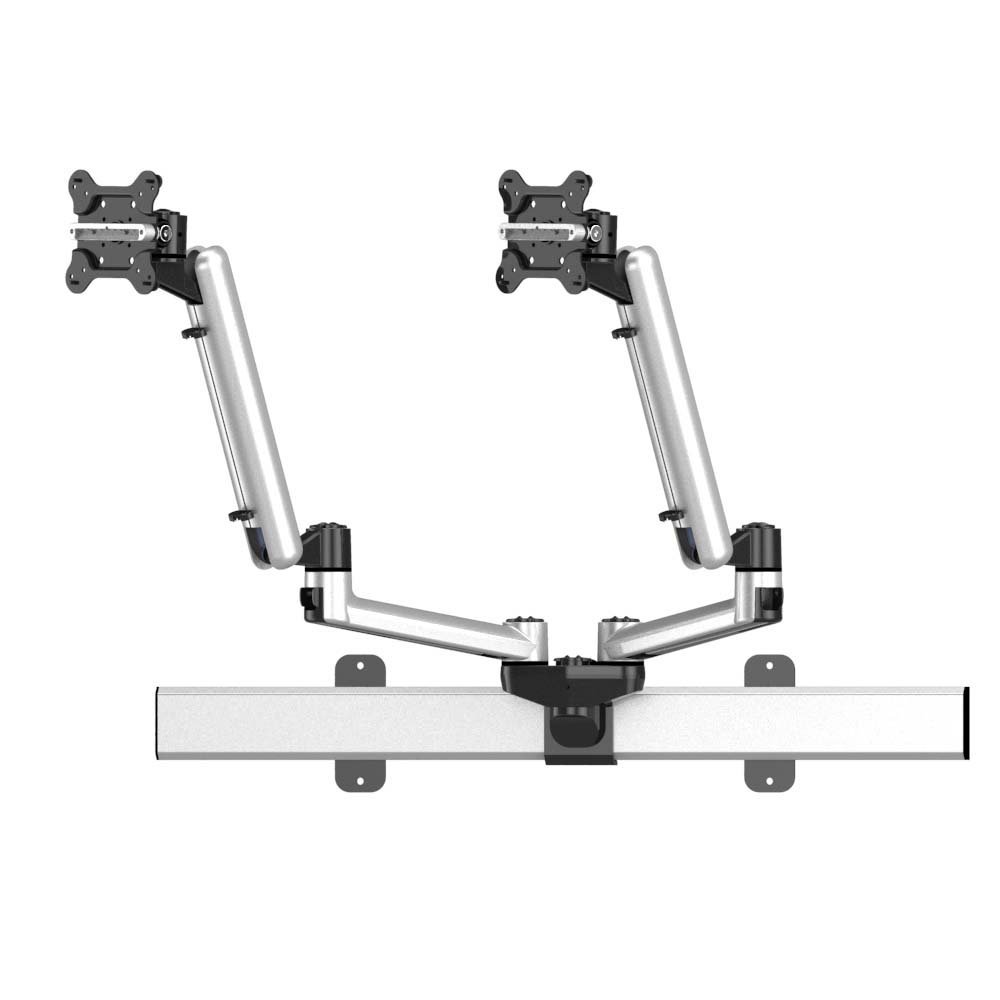 Dual Monitor Wall Mount for Apple Articulating w/ Quick Release - BL-AW64