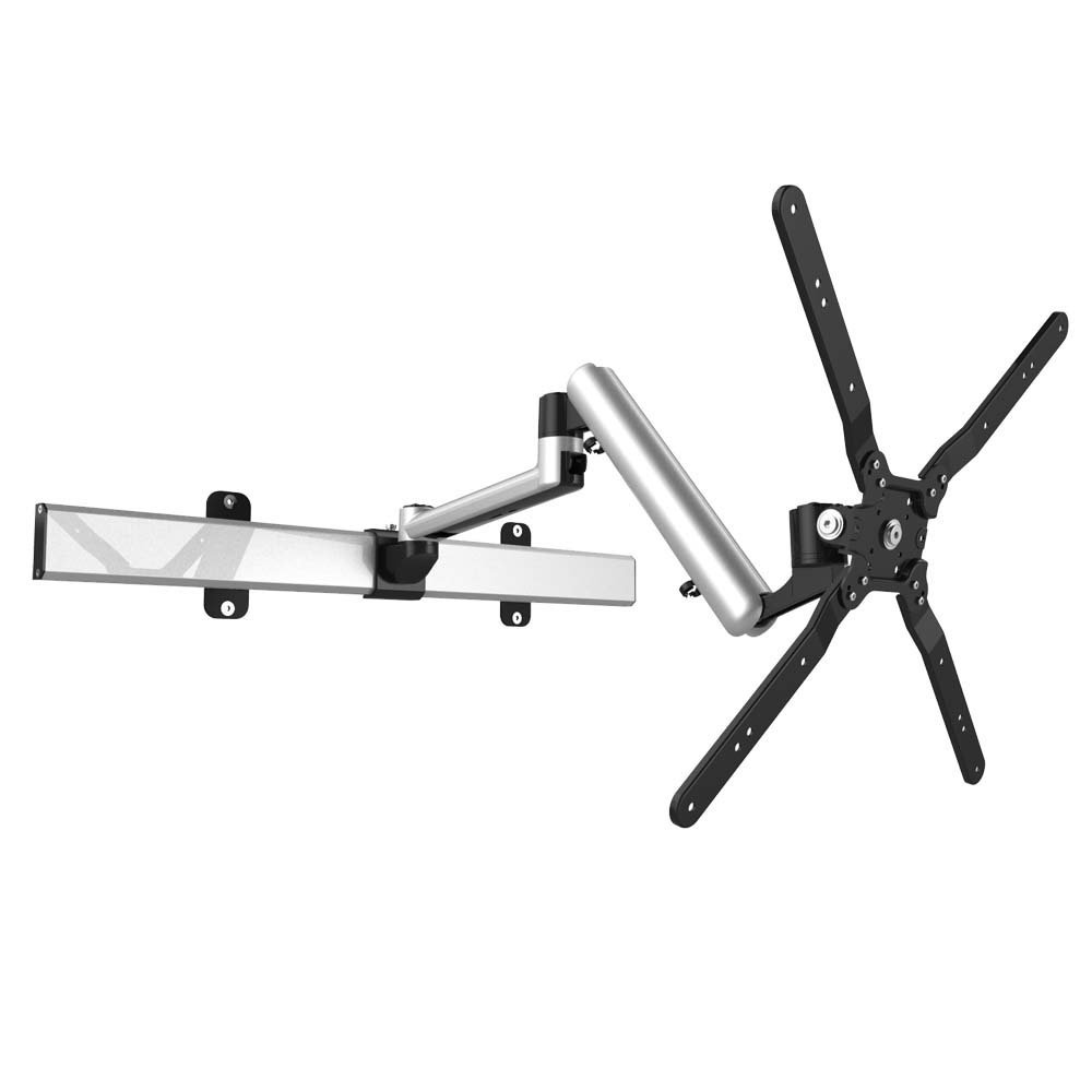 Corner TV Wall Mount - Rotating Height Adjustable w/ Two Orientations - BL-T353