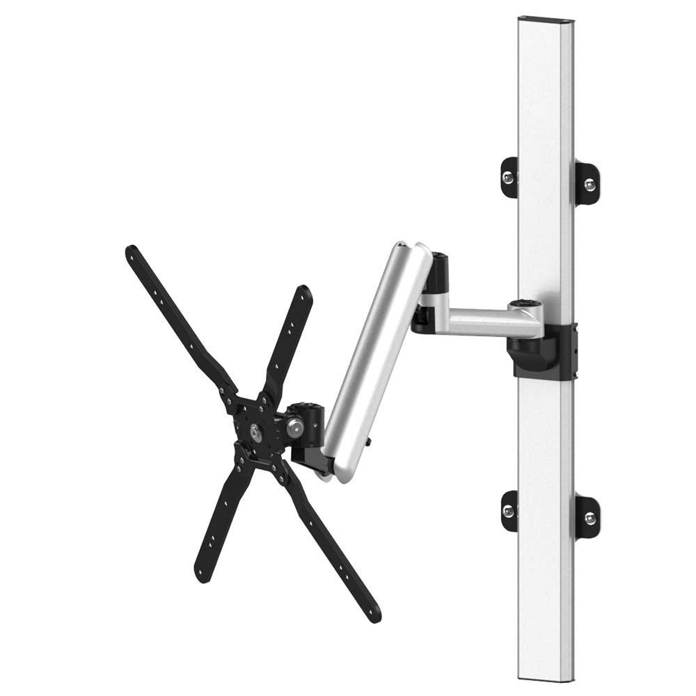 Corner TV Wall Mount - Rotating Height Adjustable w/ Two Orientations - BL-T353