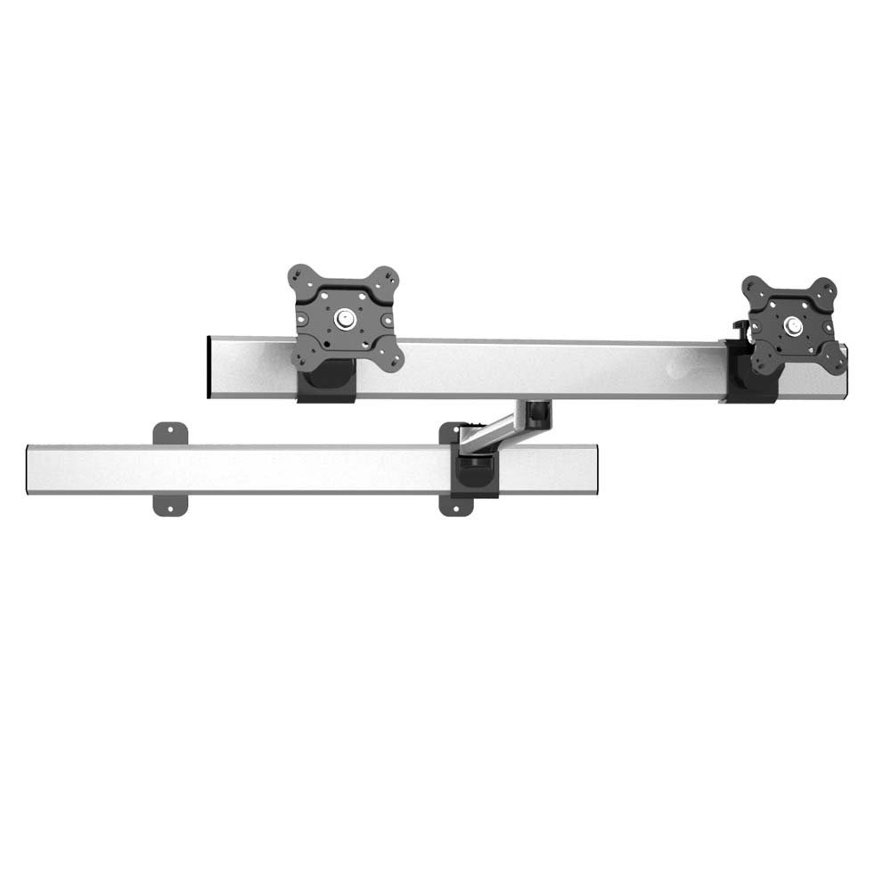 Dual VESA Wall Mount Quick Release Two Orientations w/ Single Arm - BL-W234
