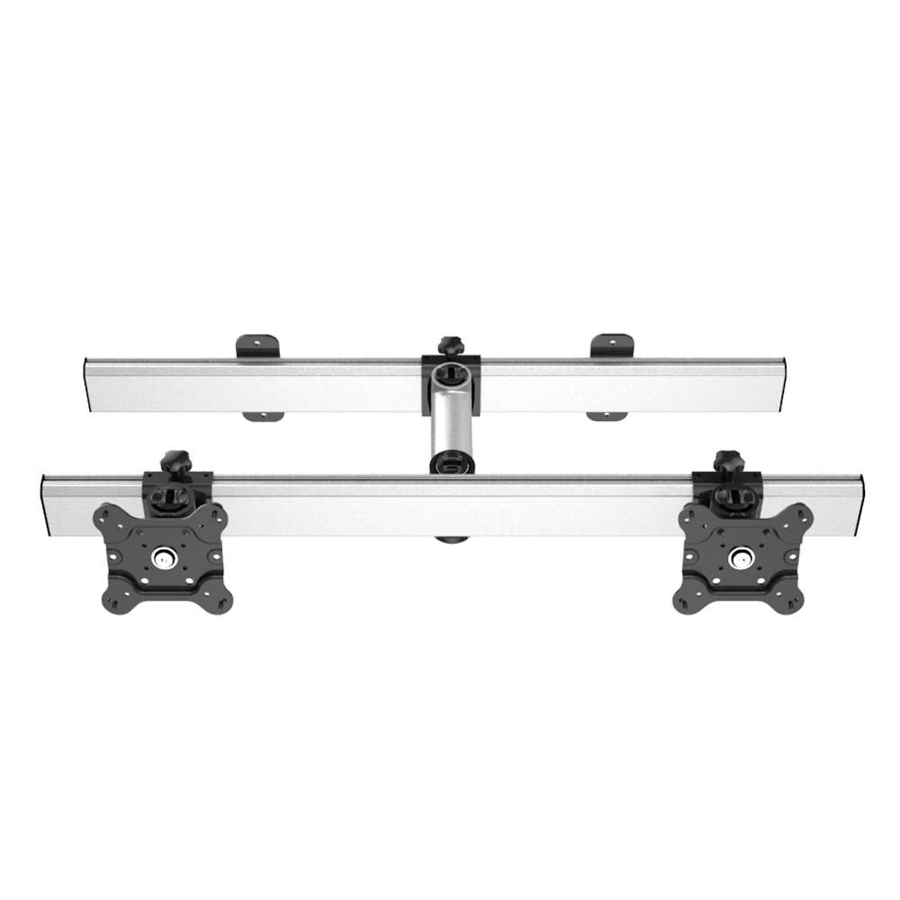 Dual VESA Wall Mount Quick Release Two Orientations w/ Single Arm - BL-W234