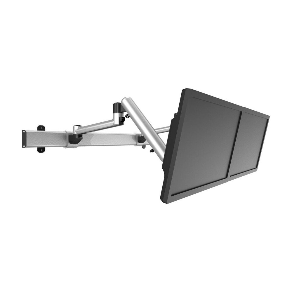 Dual VESA Wall Mount Quick Release Two Orientations w/ Full Motion - BL-W225
